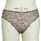 Lace Bikini with Picot Trim Waist for Ladies Underwear