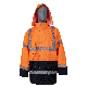  Hi Vis Outdoor Custom Logo Light Weight Packable Work Wear Uniform Warm Duck Goose Down Men Padded Winter Puffer Jacket