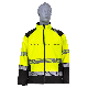 Hiviz Custom Logo Work Wear Uniform Softshell Industrial Men′s Jacket manufacturer