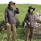 Blank Winter Coats Hiking Softshell Jacket Waterproof Man Women Sports Polyester Zipper Plus Size