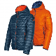  Work Wear Both Sides Double-Sided Duck Down Puffer Winter Bomber Jacket