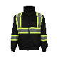  Classic Waterproof Hi Vis Bomber Jacket with Reflective Tape