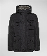  Urban Field Jacket with Fur Collar Smooth Nylon Micro Ripstop Crepe De Chine Jacket in Recycled Down Customized Puffer Winter City Life Down Jacket Men Coat