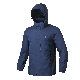  Men Rain Coat Waterproof Parka Outdoor Windbreak Jacket with Detached Hood