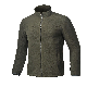  Men′s Winter Warm Jacket Inner Dark Green Fleece Jackets with Taped