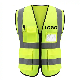  Custom Safety Clothing with Pocket High Vis Security Construction Reflective Engineer Work Uniform Safety Vest