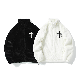  Faux Rabbit Fur Coat Men′s Fashion Brand Loose Street Couple Fleece-Lined Jacket