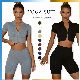 Adults Women′ S Customized China Activewear Apparel Gym Wear Workout Fitness Clothing manufacturer