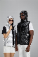 Unisex Winter Coat Warm Sleeveless Down Cotton Jackets Custom Logo Puffer Vest manufacturer