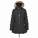 Outdoor Waterproof Fleece-Lined Parka Jacket for Women