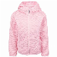 Soft Melange Fleece Knitted Polyester Kids Fleece Jacket