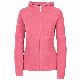  Red Microfleece Hooded Fleece for Women with Anti-Pilling Properties