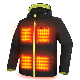 High Quality Mens Heated Jackets with USB Charging Including Battery Waterproof Shell