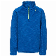 Marl Fleece Back Side Brushed Children′s Half Zip Fleece Jacket