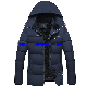  2020 Plain Custom Design Nylon Fabric Padded Mens Jackets Coats Winter Cotton Man Jacket Manufacturer