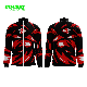  Combo Sublimation Printing 100% Polyester Track Suit Training Stand Collar Mens Jacket