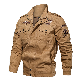  2023 High Quality Mens Pilot Jacket with Fur Lining Plus Thick Wash Outdoor Jackets for Men