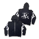  Custom High Quality Sublimation Zipper Inkjet Patchwork Sweater