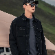  OEM Men′s Denim Jacket Casual Loose Single-Breasted Multi-Pocket Men′s Denim Jacket.