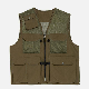  Fama Utility Vest with Pockets Breathable Lightweight Fishing Vest Jacket for Men