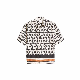  Custom Autumn Winter Button Front Houndstooth Cardigan Top Geometric Pattern Long Sleeve