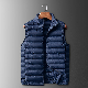  Mens Cotton Down Puffer Gilet Vest Body Warmer Waistcoat Padded Jacket Outwear