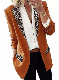 Custom Leopard Print Slim Women′s Suits