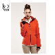  Women Lightweight Waterproof Orange Sport Jacket From China Garment Factory