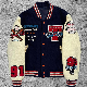  Letterman Wool Varsity Jacket/College Patches Varsity Jacket Pullover Men′s Leather Suit Jackets