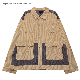  Fast Delivery Wholesale Corduroy Collar Fashion Design Safari Jacket