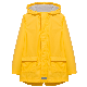  Children′s Raincoat Jacket PU Plush Solid Color Outdoor Casual Raincoat Jacket Clothes