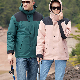  High Quality Windproof Outdoor Puffer Jackets Multi-Color Thickened Fleece Hooded Zipper Coat