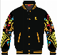 Custom Your Own Embroidery Designs Men′s Street Coat Varsity Jacket New Arrival Fashion Latest Varsity Jacket Wholesale manufacturer