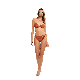 Vendor Bikini Twist Cup Designergolden Metallic Swimwear