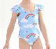  Floral Print Girls Swimsuit One Piece Kids Bathing Suit Girls Baby Swimming Wear Swimwear