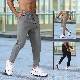  Men′s Gym Training Pants Outdoor Running Quick-Drying Breathable Stretch Sweatpants