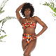  Women Summer Sexy Fashion Bikini Swimwear Triangle Swimsuit 2 Pieces Beachwear