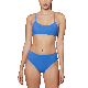 Quick Dry Polyester Fashion Tie-Back Bikinis Beach Swimwears Women Girl Swimsuits