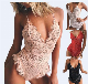 Halter Lace Transparent Sexy Lingerie