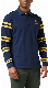  OEM Mens Long Sleeve Printed Sportwear Golf Polo Shirts