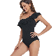  One Piece Swimsuit Women Sexy Bikini Ruffle Swimwear Wholesale