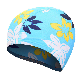 Children Swimming Hats with 100% Polyester Fabric and Digital Printing Craftwork manufacturer
