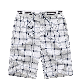  Wholesale Custom Design Man Plaid Pattern Print Fashion Swimwear Swim Trunks Surf Beach/Board Shorts/Pants