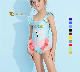  Wholesale Kids Swimwear Custom Printed Little Girl One Piece Swimwear Skinny Child Swimwear