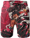  Custom One Piece Anime Graphic Boys Print Swim Trunks Summer Beach 7 Shorts