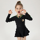 One Piece Long Sleeved Children Front Zipper Cute Baby Girl Swimwear