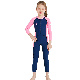  New Children Girl Long Sleeve Wetsuit Boys Quick-Dry One-Piece Swimsuit Swimwear