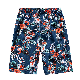  Wholesale Custom 4 Way Stretch Print Shorts Men′ S Surf Beach Pants Designer Swim Trunks