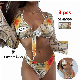  OEM & ODM Custom G String Bikini 3 Peice Swimsuit Women Sexy Swimsuits Brazilian Bikini Swimwear New 2021 Bathing Suit