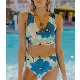  Dear-Lover Bikinis & Beachwear Floral Print Crisscross Backless Bathing Suits for Women Swimwear